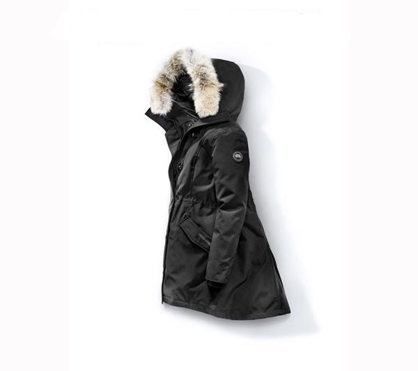 19-20AW カナダグース スーパーコピー 黒ワッペン ROSSCLAIR PARKA BLACK LABEL 2580LB